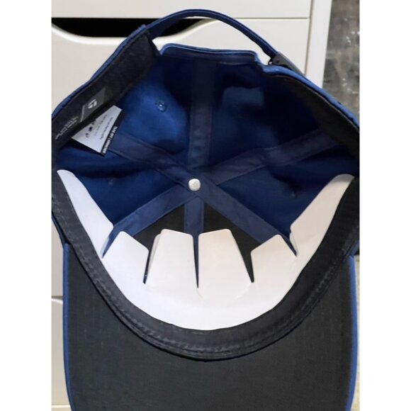 TaylorMade The Kingdom Navy Blue Miami Dad Strapback Cap Hat OSFM New Tags Rare - Picture 5 of 8